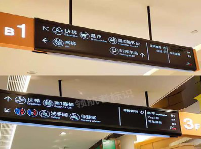 丹阳如何通过商场标识牌引导客流分布？